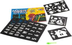  Mágikus fényfestő rajzlap, kreatív készlet (KX6218)