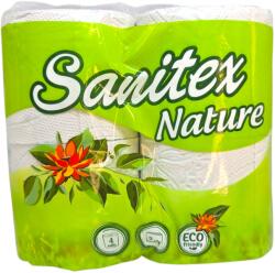  SANITEX тоалетна хартия, 3 пласта, 4 броя х 65гр, Nature