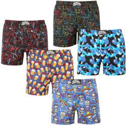 Styx Premium Art Férfi Bő Boxeralsó - 5 darabos szett