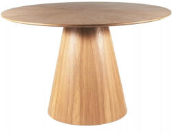 SIGNAL MEBLE Angel Kerek Tölgyfa Étkezőasztal 120 cm (ANGELDFI120)