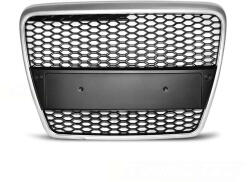 Audi A6 C6 RS-Type Hűtőrács - Matt Ezüst (GRAU38)