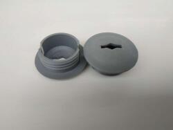 Hajtókar csavar takaró műanyag (szürke - párban)