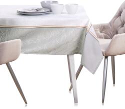 AmeliaHome Asztalterítő OLIVET krémű nyomott motívum klasszikus 140x260 ameliahome