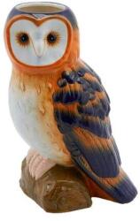  Bagoly Váza - Dekoratív Kerámia Váza - 28x19x14cm