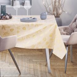 AmeliaHome Asztalterítő sárga nyomott ünnepi 140x200 AmeliaHome