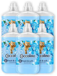 Coccolino Blue Splash öblítőkoncentrátum 6x1700 ml (408 mosás)