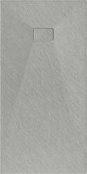 Mexen Hugo SMC zuhanytálca 180 x 80 cm, szürke - 42618018 Kompozit zuhanytálca Kompozit zuhanytálca (5907709144576)