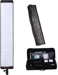 Falcon Eyes RX-29TDX feltekerhető, hordozható LED videólámpa, világítás 100W 3000-5600K + softbox méhsejtráccsal