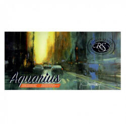  Akvarell művészkészlet, szilkés - Pasqualino Fracasso válogatás, 24 színű - Roman Szmal Aquarius - pepita