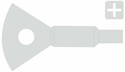 Kulcs vialli toalettpapír adagolókhoz ' " Y"