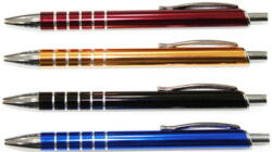  Icarus Fém Nyomógombos Golyóstoll - 0.7mm