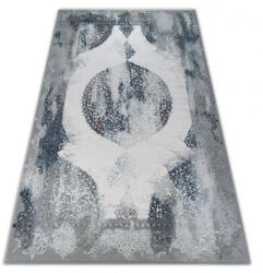 Valencia Akril Szőnyeg - Kék/Szürke - 80x150 cm