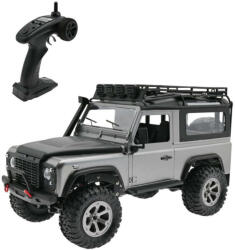  FAYEE® Távirányítós autó, 2, 4 GHz-es rádióvezérlésű autó, LED világítással, 1: 12 arány, 4WD, 15km/h, 14 év feletti gyermekek számára, szürke (FY003-5A)