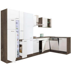 Leziter Yorki 370 sarok konyhabútor felülfagyasztós hűtős kivitelben - pepita - 450 760 Ft
