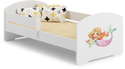 Kobi Gyermekágy LUK 160x80 korlátokkal - Hableány