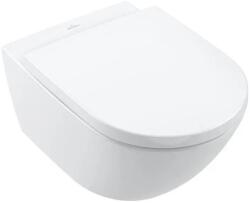 Villeroy & Boch 4670TS01 - Fali WC SoftClose ülőkével, SUBWAY kerámia/fehér 4670TS01 (VB0230)