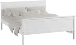 Komforttéka Laris Fenyő Ágykeret - Fehér - 120x200 cm