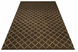 Bakero Kelim JP 11141 brown/white Szőnyeg (185x285 cm)