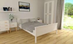 Komforttéka Iza Ágykeret - Fehér - 160x200 cm - Tömör Fenyő