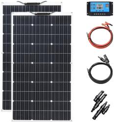  Rugalmas Napelem Készlet - 200W, Nagy Hatékonyságú