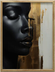  Fali Plakát Arany Erő Sötétbarna Keretben 70x100 Cm