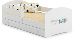 Kobi Gyermekágy LUK 140x70 fiókkal - Airplane