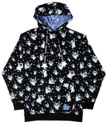 Loungefly Lilo& Stitch, Loungefly kapucnis pulóver, fiú, Ghost, S méret