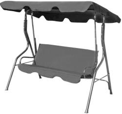  Bewello Garden of Eden Kerti hintaágy - 170 x 110 x 153 cm - szürke - pohártartóval cmk5422 (bwcmk5422)