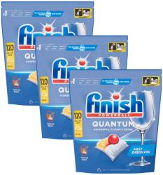 Finish Quantum All in 1 Lemon Mosogatógép kapszula 3x120db (5999109583352)