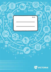 Victoria Circle " 16-32" A5 Vonalas Füzet - 32 Lap