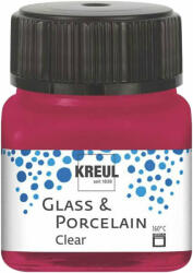 Kreul Clear Festék üveghez és porcelánhoz Wine Red 20 ml 1 db (16293)