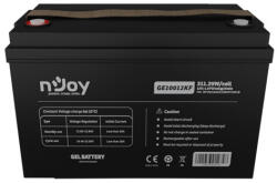 nJoy akkumulátor - GE10012KF (12V/100Ah, T11, zárt, gondozás mentes, GEL)