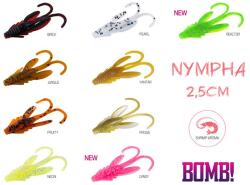 DELPHIN BOMB! Gumihal Nympha 2, 5cm / 10ks 2, 5cm/REACTOR