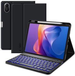 Tech-Protect TP2965 Tech-Protect tolltartós Xiaomi Redmi Pad 2 tok billentyűzettel, Fekete (TP2965)