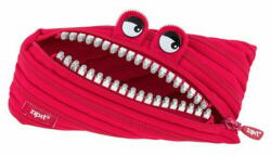 ZIPIT Penar Penar cu fermoar, ZIPIT Grillz Monster - rosu cu dinti argintii (ZP-197698) Penar