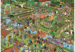 Jumbo 00600 - Jan van Haasteren - The Vegetable Garden - 1000 db-os puzzle (00600)