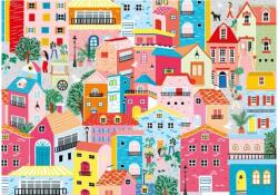 Magnolia 9101 - Colorful Houses - 1000 db-os puzzle (9101)