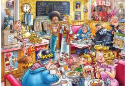 Jumbo 00596 - Wasgij Destiny 27 -Cafe to Latte! - 1000 db-os puzzle (00596)