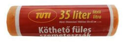 TUTI Szemeteszsák, köthető füles, 35 l, 20 db, TUTI (KHT967)