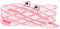 ZIPIT Penar Penar cu fermoar, ZIPIT Clear Monster - roz (ZP-426529) Penar