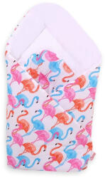 BabyLion pólya - Fehér - Flamingók