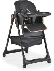 Moni Lindo multifunkciós etetőszék, kiegészítőkkel - Fekete - babylion