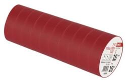 EMOS Szigetelőszalag 15mm/10méter piros 10db / csomag
