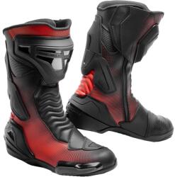 Rebelhorn GTR motoros csizma fekete-fluo piros