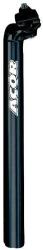 Acor ASP2001 alumínium nyeregcső, 26, 8x400 mm, egy csavaros, hátrahajló fejjel, fekete
