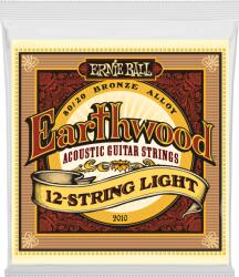 Ernie Ball 2010 Earthwood 12 Set de corzi pentru chitară acustică (P02010)