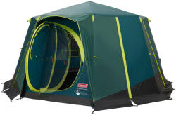 Coleman Octagon Black Out Bedroom nagy családi sátor zöld