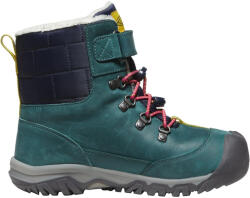 KEEN Kanibou Wp Youth gyerek téli cipő Cipőméret (EU): 32-33 / barnásszürke