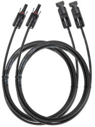 EcoFlow MC4 Solar Extension Cable 3m hosszabbító kábel fekete