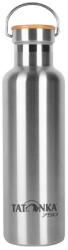 TATONKA Hot + Cold Stuff Bamboo Lid 750 rozsdamentes acél termosz ezüst
